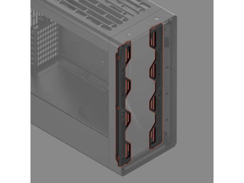 HAVN BF 360 Front Fan Extension bracket detail